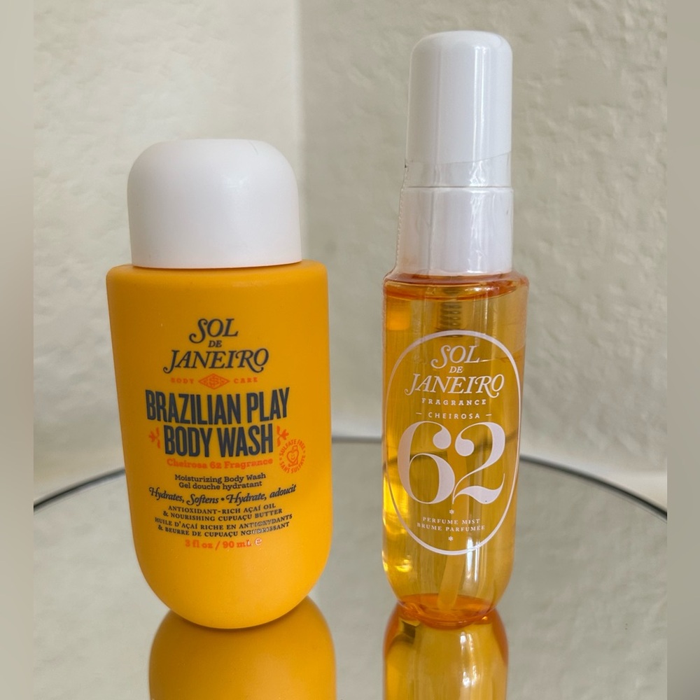 Sol de Janeiro 62 Brazilian Play Body Wash and Fragrance Duo - Orange